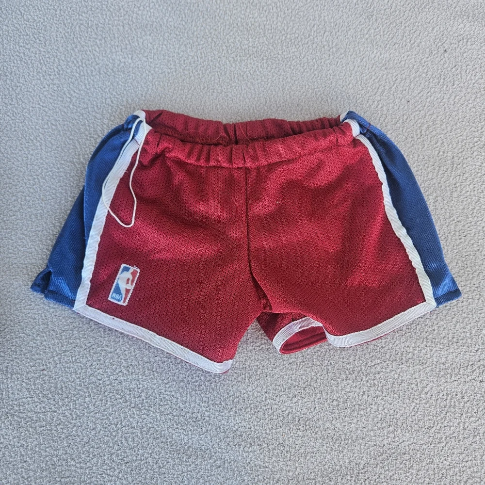 Build A Bear NBA Basketball Uniform Outfit Red Shorts Top Jersey BAB